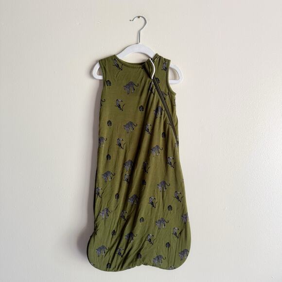 Kyte Baby Green Jungle Print 1.0 TOG Sleep Sack Small Bamboo - Picture 1 of 7